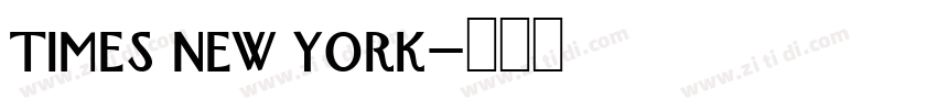 times new york字体转换